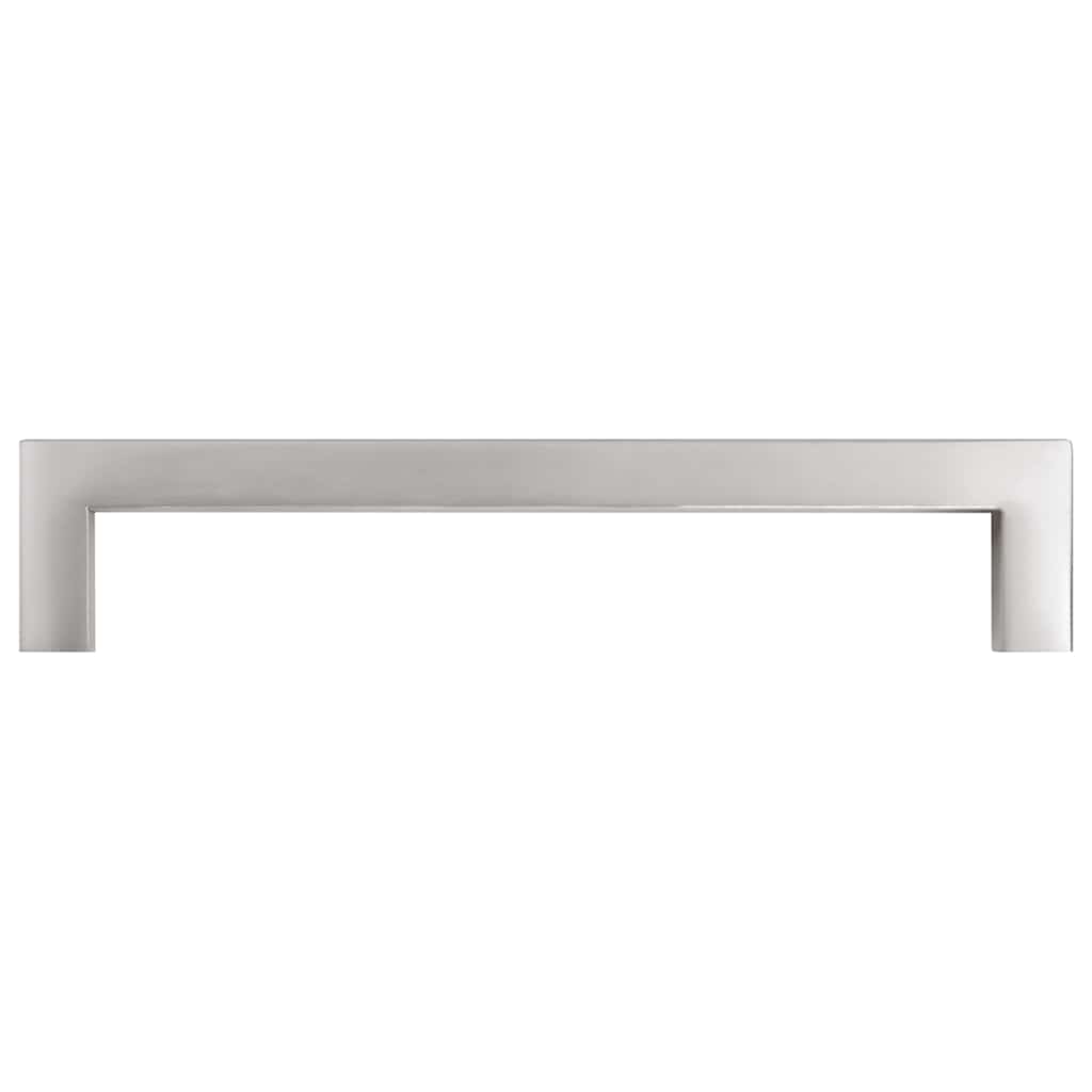 10 db ezüst rozsdamentes acél szekrényfogantyú 160 mm 5