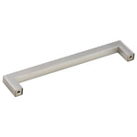 10 db ezüst rozsdamentes acél szekrényfogantyú 160 mm 7