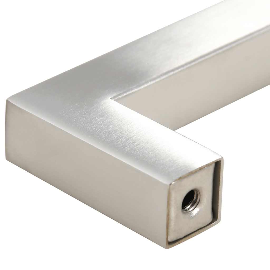 10 db ezüst rozsdamentes acél szekrényfogantyú 160 mm 8