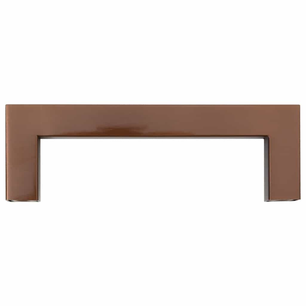 10 db bronz rozsdamentes acél szekrényfogantyú 96 mm 5