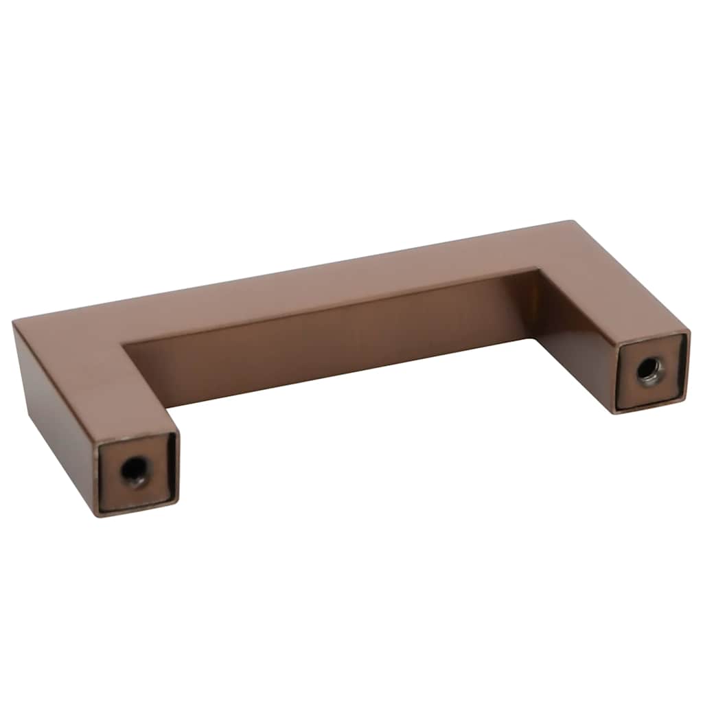10 db bronz rozsdamentes acél szekrényfogantyú 96 mm 7
