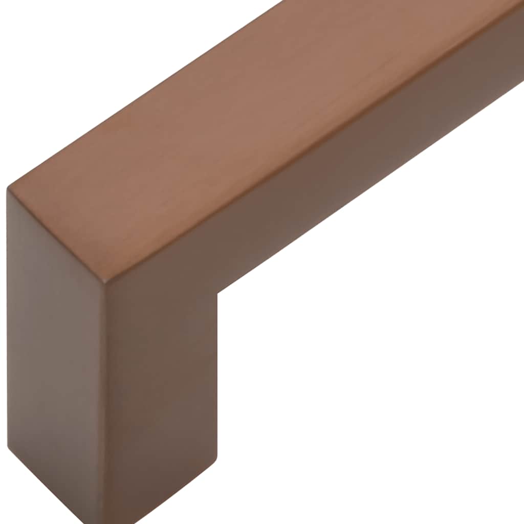 5 db bronz rozsdamentes acél szekrényfogantyú 480 mm 9