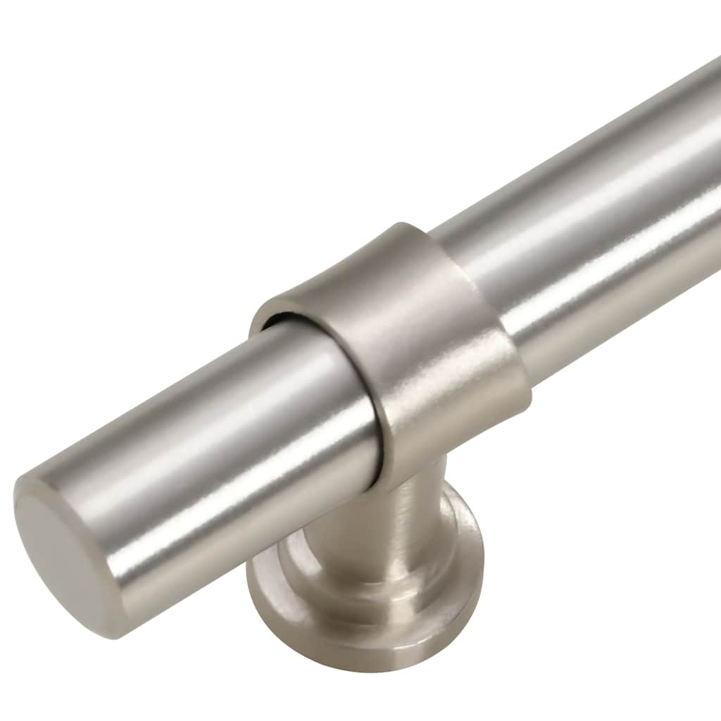 10 db ezüst rozsdamentes acél szekrényfogantyú 96 mm 8