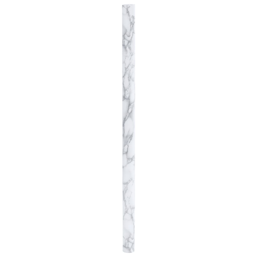 Öntapadós márványfehér PVC bútormatricák 90 x 500 cm 4