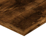 4 db füstös tölgy színű szerelt fa fali polc 80 x 20 x 1,5 cm 7