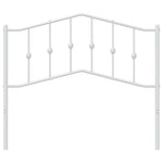 Fehér fém csere fejtámla 107 cm 3