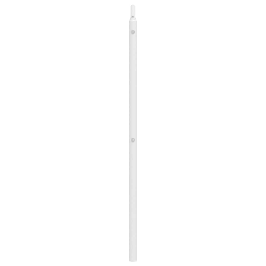 Fehér fém csere fejtámla 135 cm 5