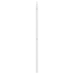 Fehér fém csere fejtámla 193 cm 5
