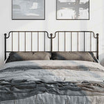 Fekete fém csere fejtámla 193 cm 3
