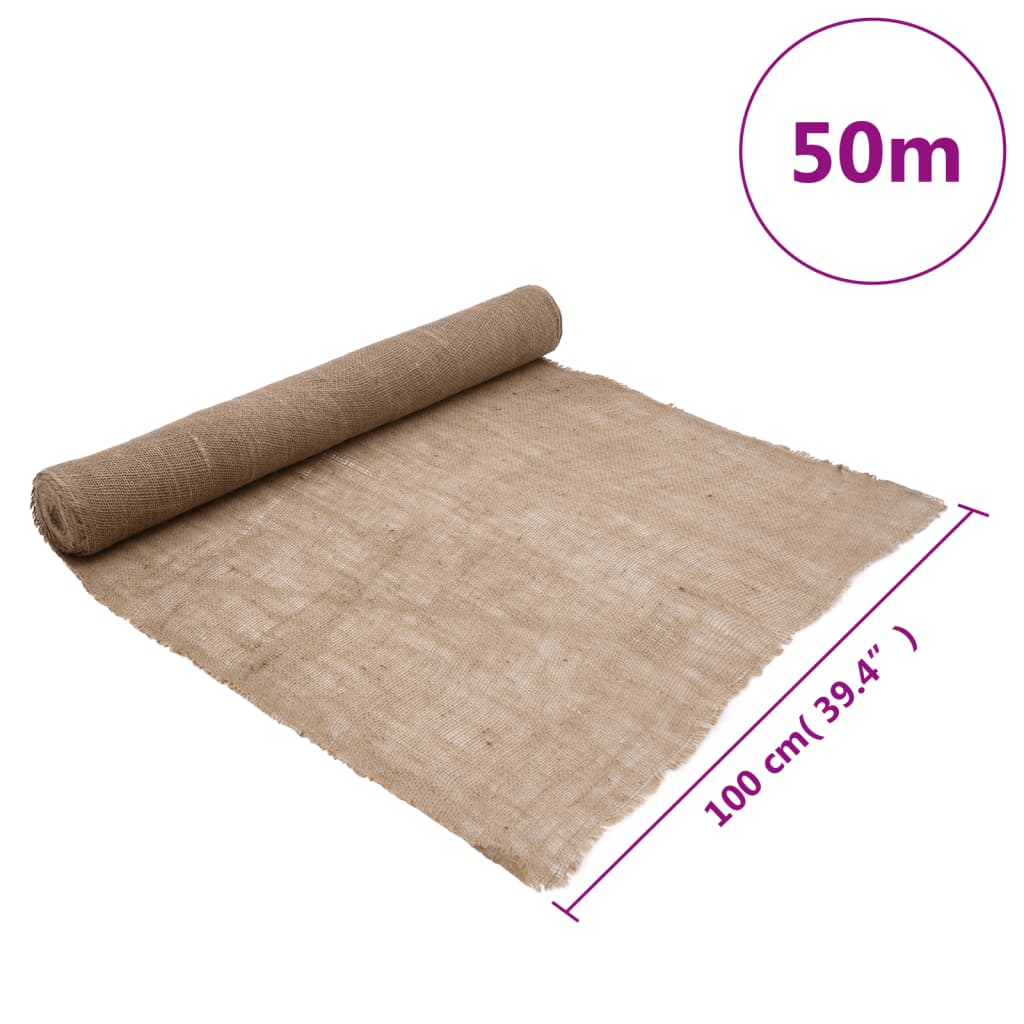 Kert Juta Háló 100 cm x 50 m 180 gsm 100% Tossa juta 10