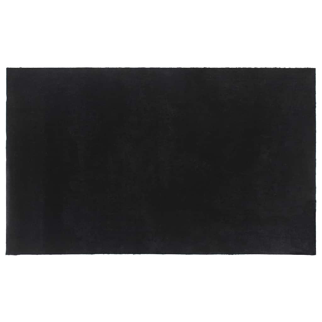 Ajtószőnyeg Fekete 90x150 cm Tuftolt kókuszrostos szőnyeg 2