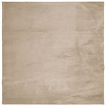 HUARTE homokszínű rövid szálú puha és mosható szőnyeg 200x200cm 2