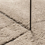 HUARTE homokszínű rövid szálú puha és mosható szőnyeg 200x200cm 8