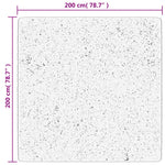 HUARTE homokszínű rövid szálú puha és mosható szőnyeg 200x200cm 10