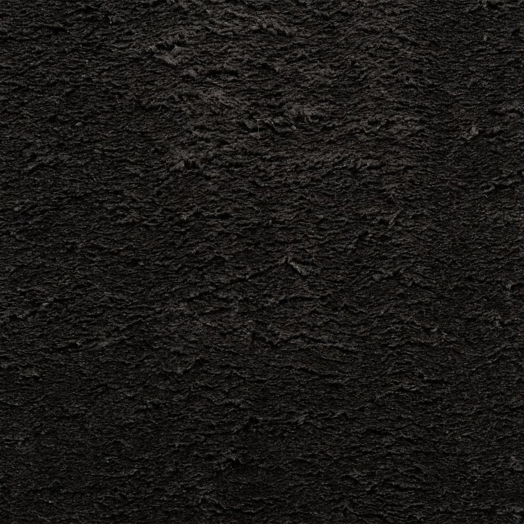 HUARTE fekete rövid szálú puha és mosható szőnyeg 80 x 250 cm 9