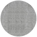 PAMPLONA szürke magas szálú bolyhos modern szőnyeg Ø 80 cm 2