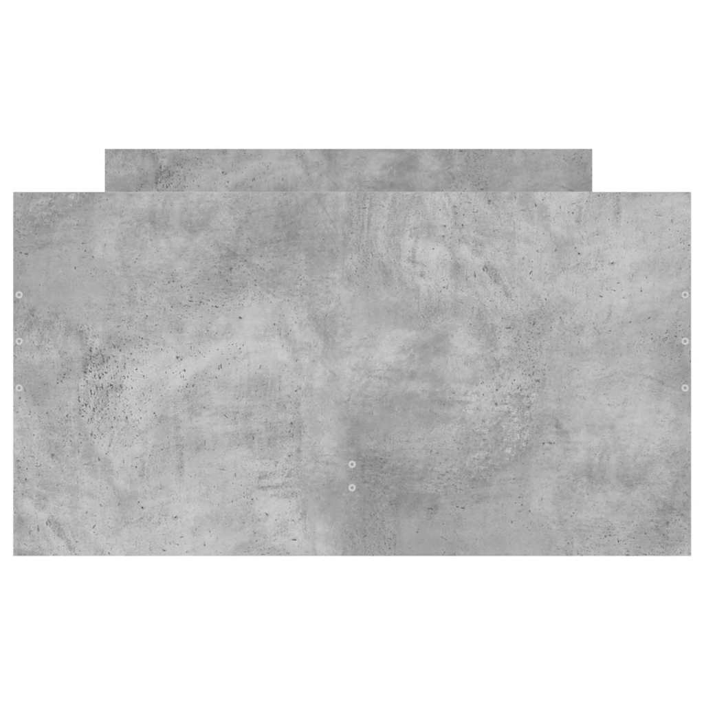 Betonszürke ágykeret fiókokkal 100x200 cm 7