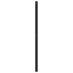 Fekete fém csere fejtámla 150 cm 5