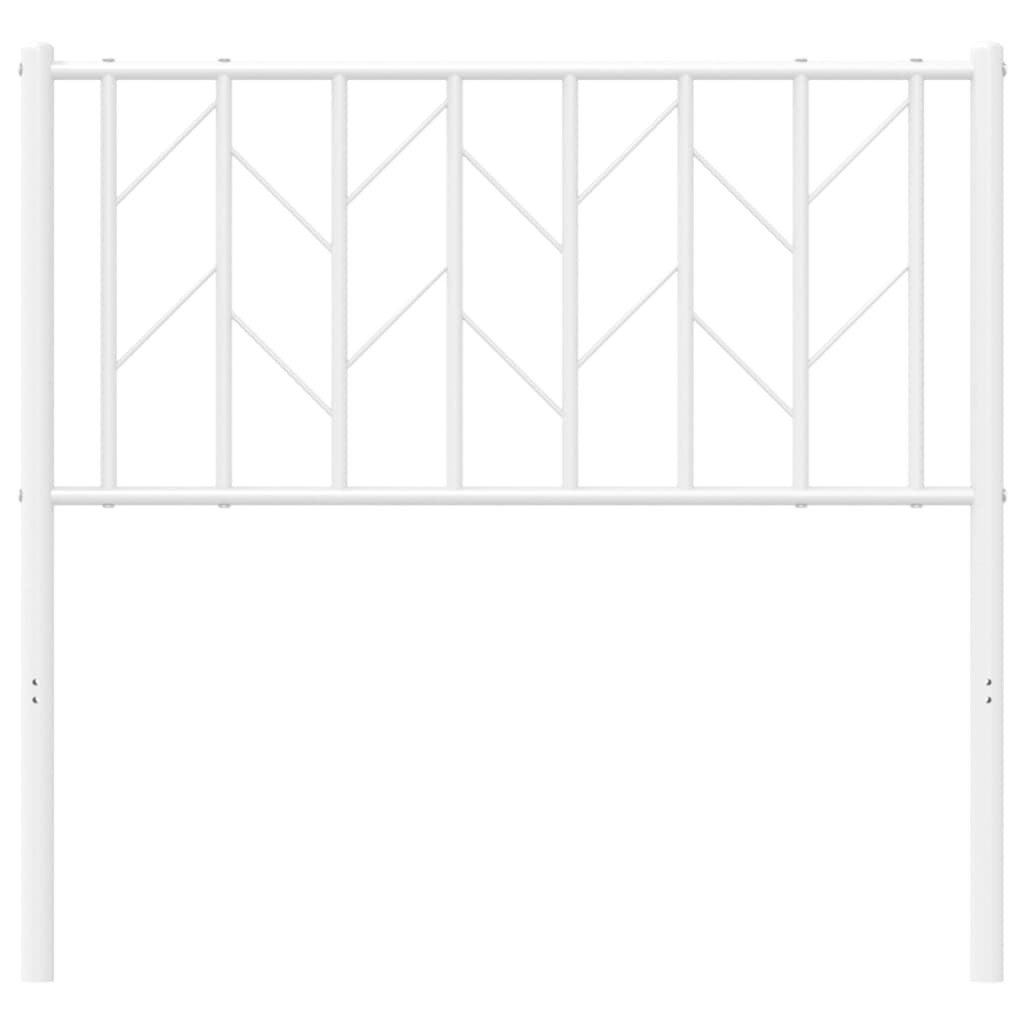 Fehér fém csere fejtámla 90 cm 4