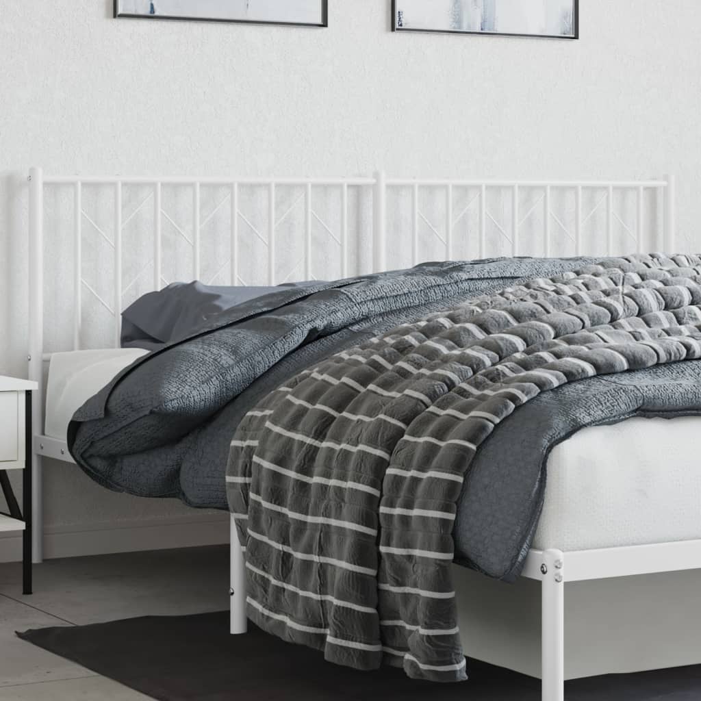 Fehér fém csere fejtámla 180 cm