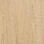 Sonoma tölgy színű dohányzóasztal LED-lámpákkal 85 x 55 x 31 cm 13