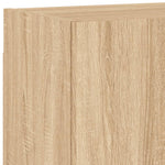 2 db sonoma tölgy szerelt fa fali TV-szekrény 40,5 x 30 x 40 cm 12