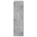 Betonszürke szerelt fa fali TV-szekrény 40,5 x 30 x 102 cm 8