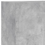 Betonszürke szerelt fa fali TV-szekrény 40,5 x 30 x 102 cm 11