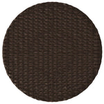 3 részes barna polyrattan bisztrógarnitúra párnákkal 10
