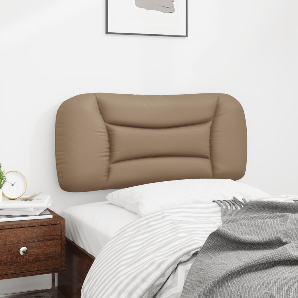 Cappuccino színű műbőr fejtámla párna Hvar 90 cm 4