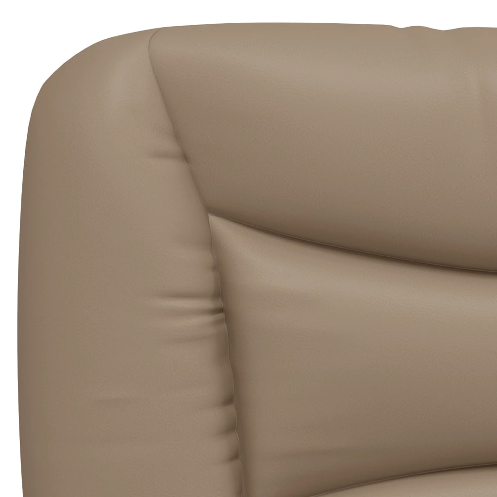 Cappuccino színű műbőr fejtámla párna Hvar 90 cm 8
