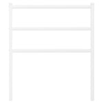 Fehér fém csere fejtámla 75 cm 3