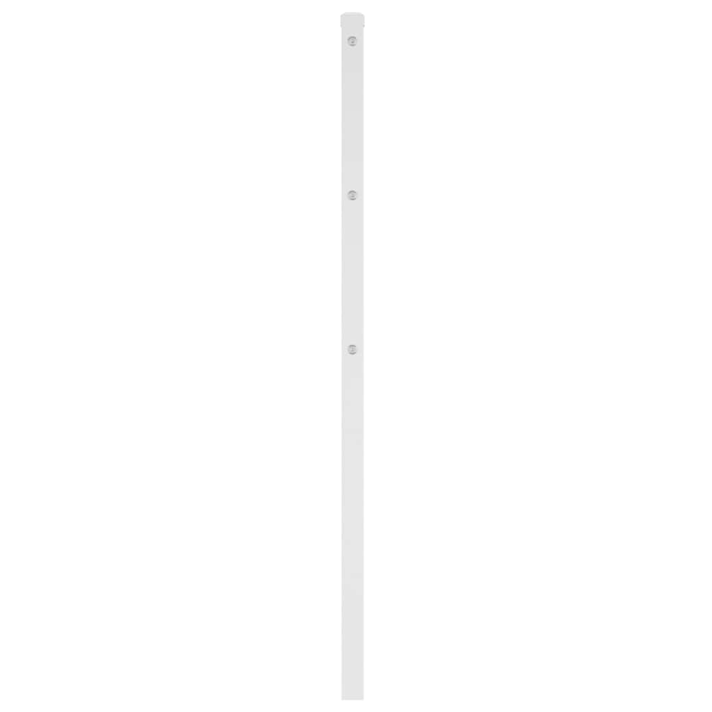 Fehér fém csere fejtámla 75 cm 4