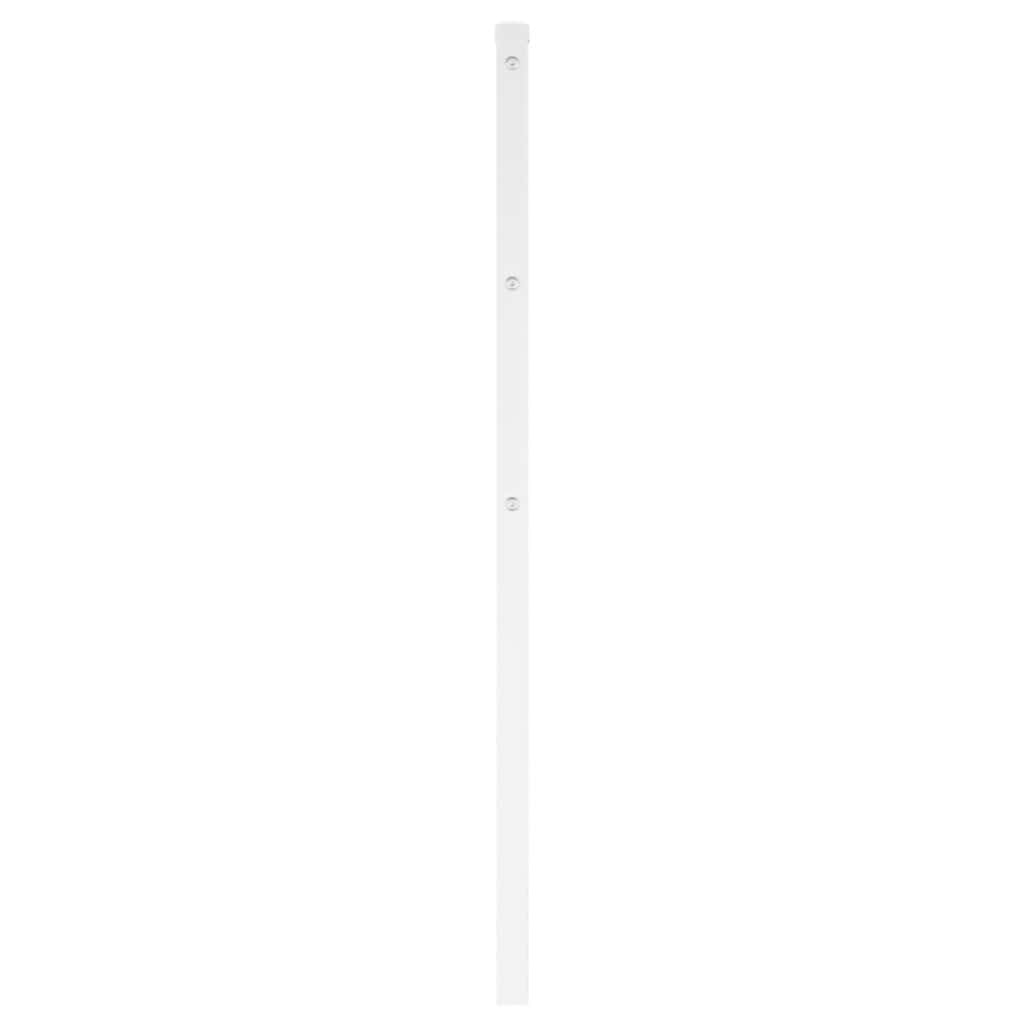Fehér fém csere fejtámla 160 cm 4
