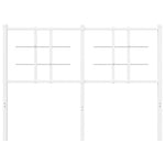 Fehér fém csere fejtámla 120 cm 3