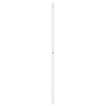 Fehér fém csere fejtámla 120 cm 4