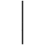 Fekete fém csere fejtámla 200 cm 4