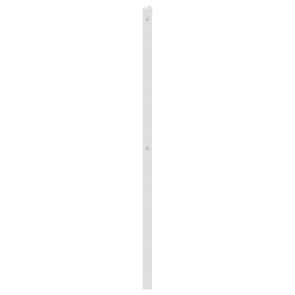 Fehér fém csere fejtámla 75 cm 4