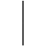 Fekete fém csere fejtámla 193 cm 5