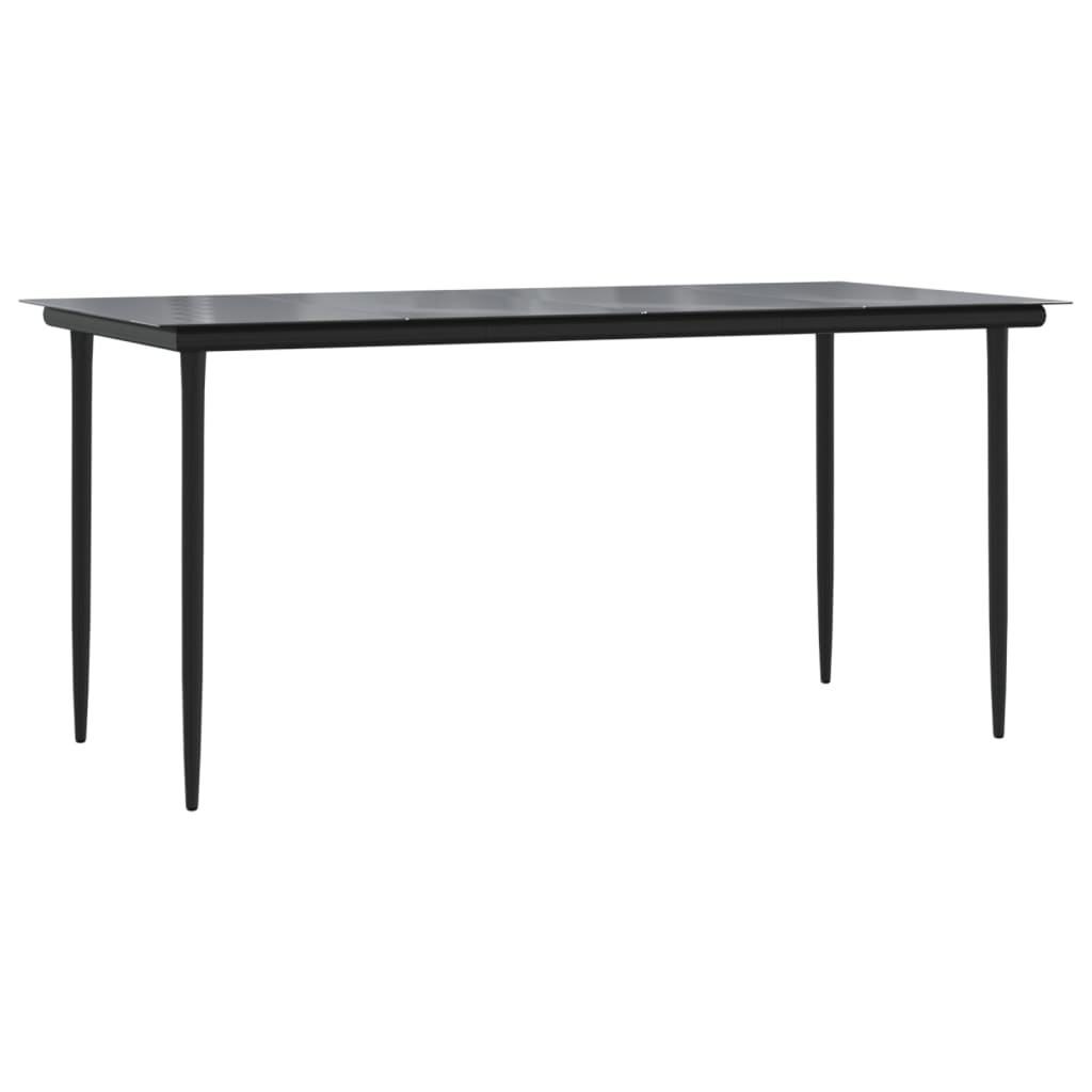 5 részes barna polyrattan kerti étkezőgarnitúra párnákkal 3