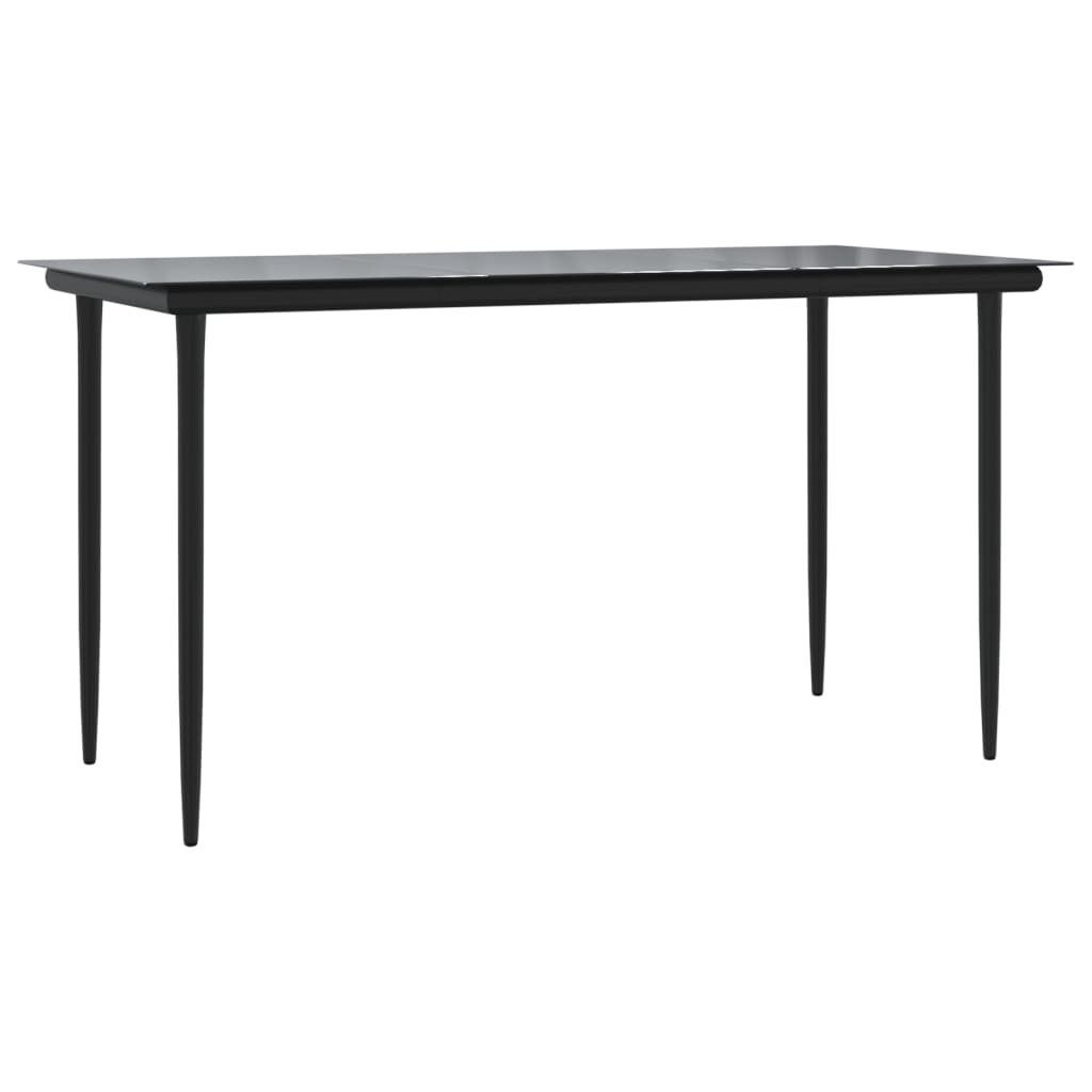5 részes szürke polyrattan kerti étkezőgarnitúra párnával 5
