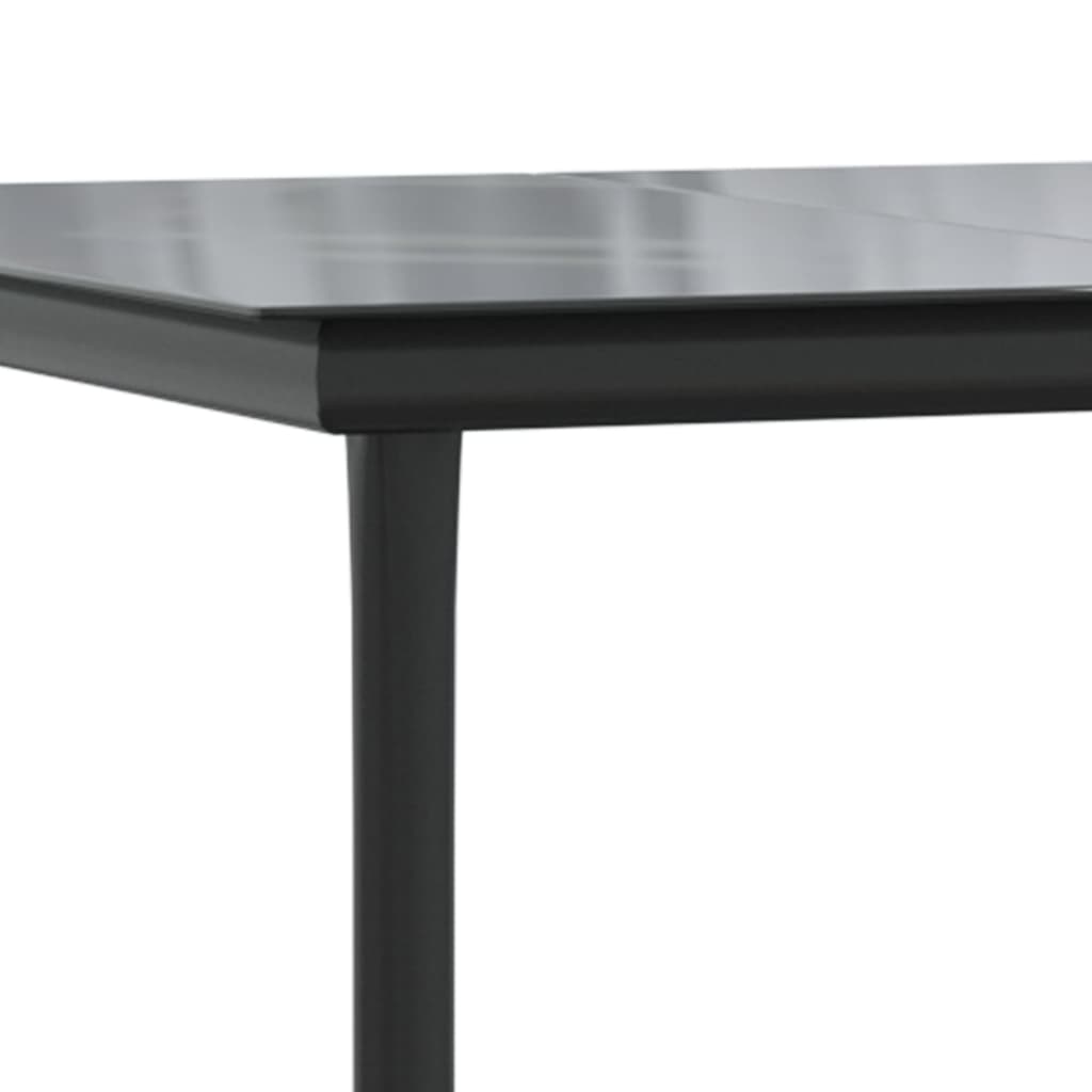 7 részes világosszürke polyrattan kerti étkezőszett párnával 8