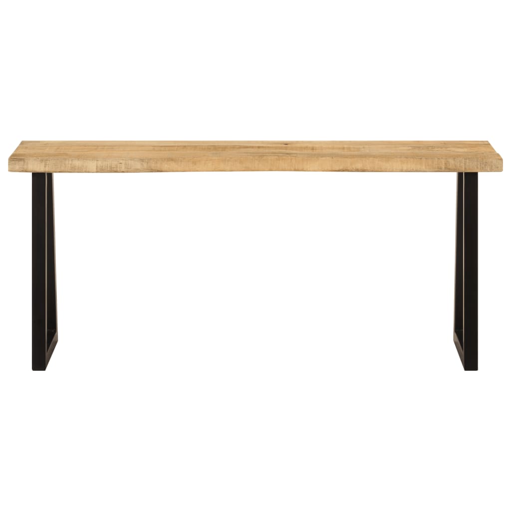 Tömör mangófa pad természetes éllel 105 cm 2