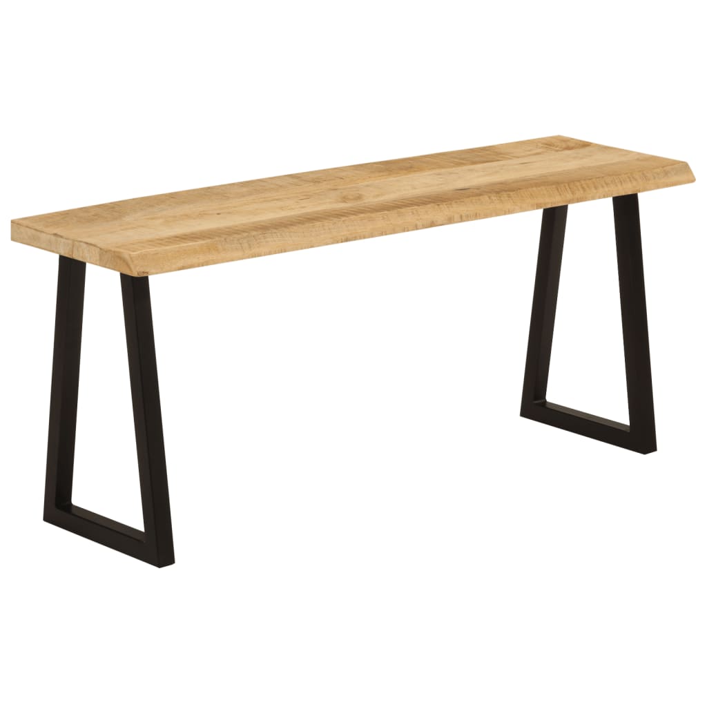 Tömör mangófa pad természetes éllel 105 cm 4