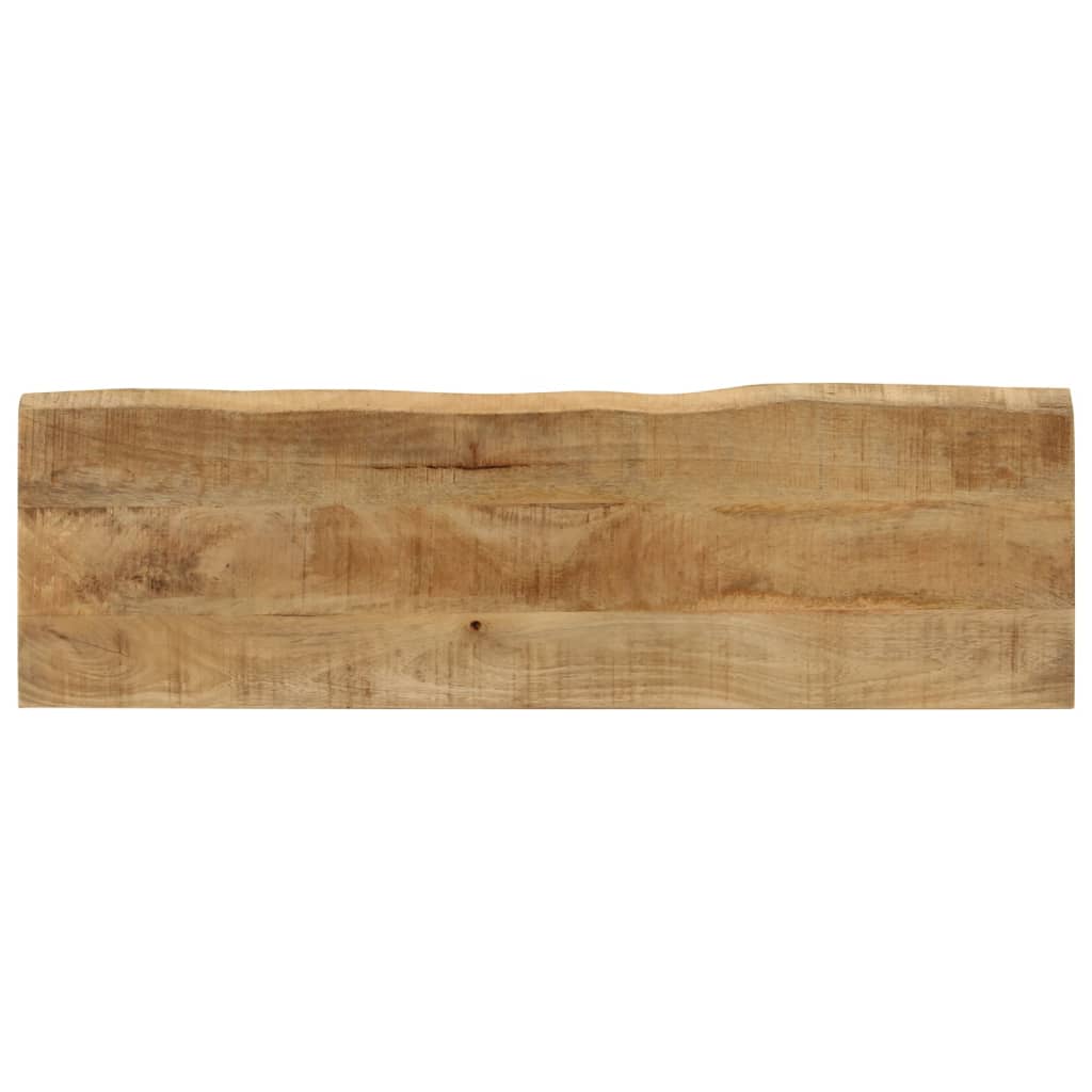 Tömör mangófa pad természetes éllel 105 cm 5
