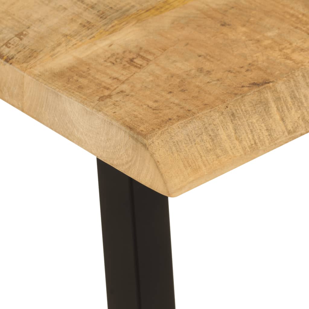 Tömör mangófa pad természetes éllel 105 cm 6