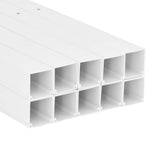 PVC kábelcsatornák 100 x 60 mm 10 m 5