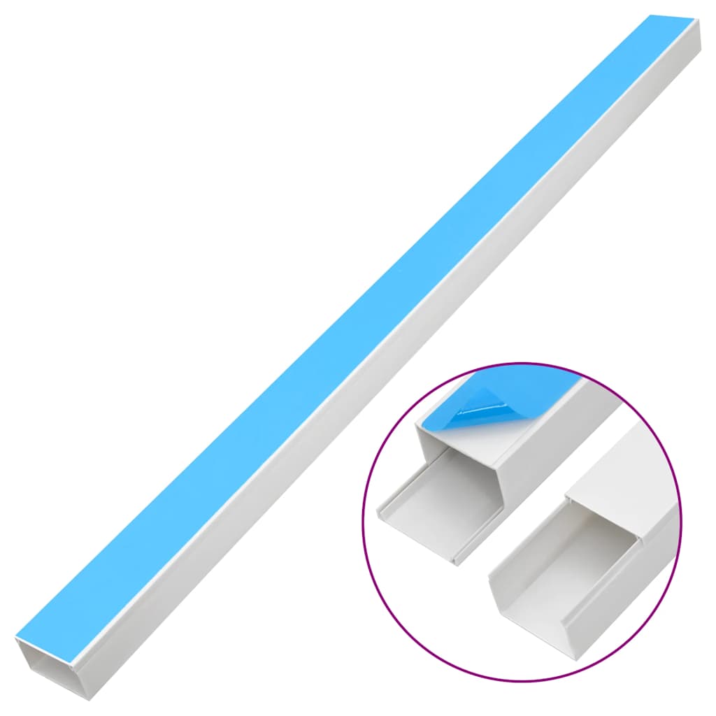 Öntapadós PVC kábelcsatorna 100 x 60 mm 10 m 3