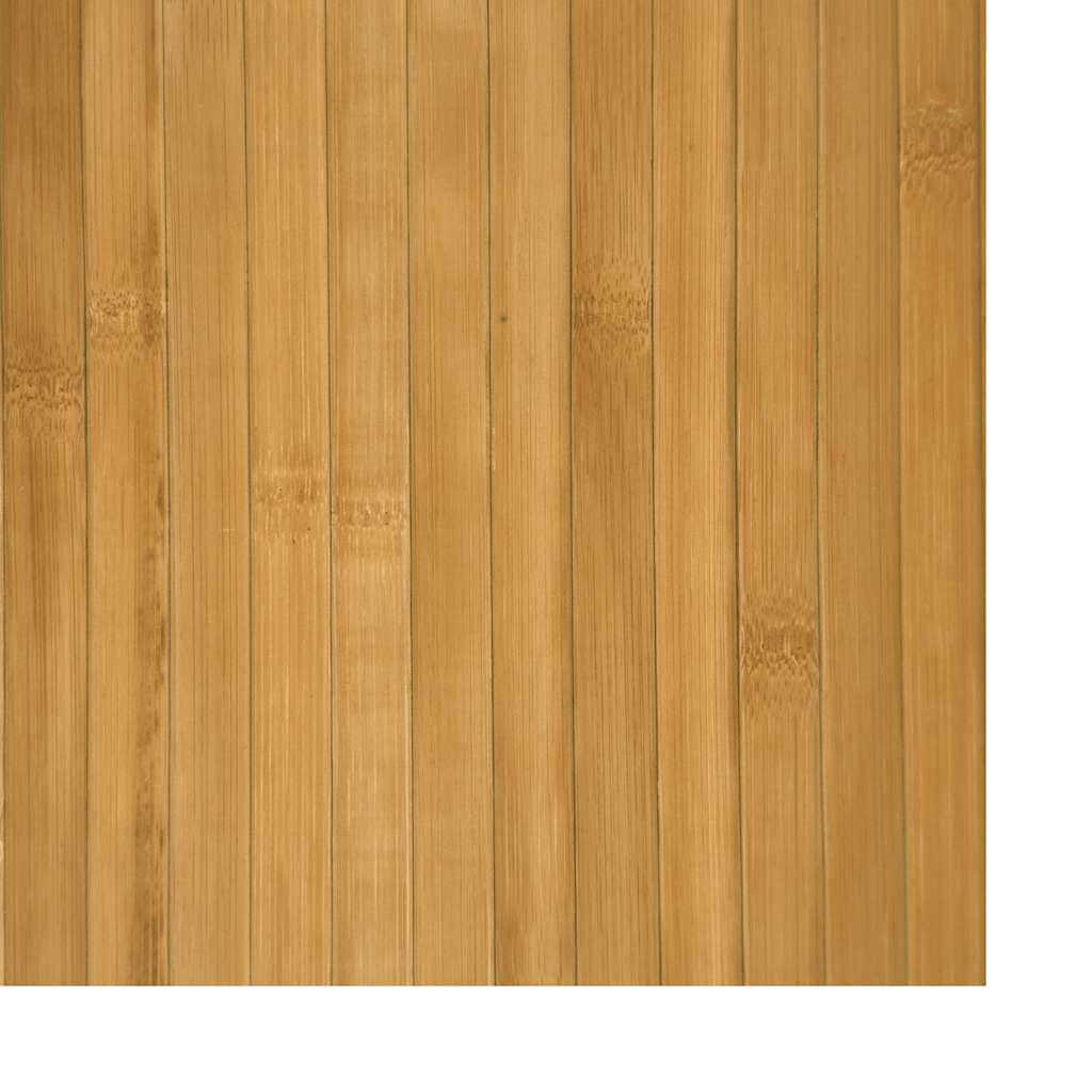 Négyszögletű természetes bambusz szőnyeg 70 x 200 cm 6