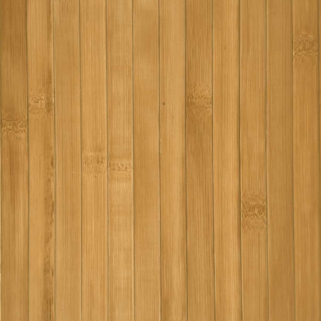 Négyszögletű természetes bambusz szőnyeg 70 x 200 cm 7